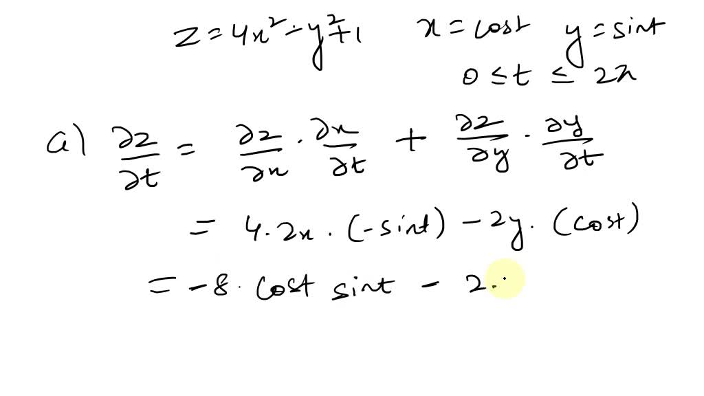 SOLVED Consider The Following Surfaces Specified In The Form Z f x Y 