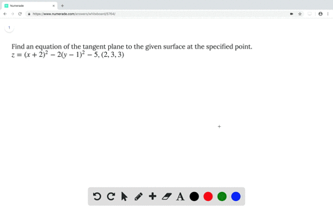 find-an-equation-of-the-tangent-plane-to-the-given-surface-at-the-specified-point-z-x-22-2y-12-5-2-3