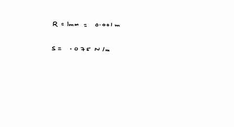 in-a-liquid-there-is-air-bubble-of-radius-1-mathrmmm-at-a-depth-10-mathrmcm-below-the-free-space-the