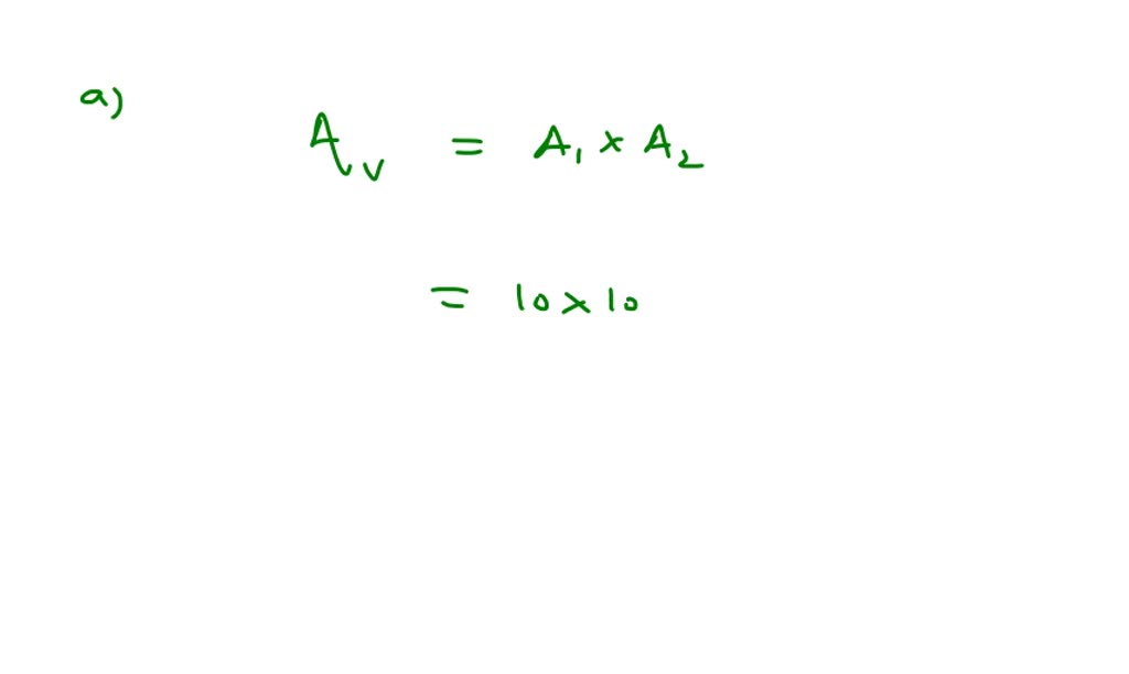 Three amplifier units are to be connected in sequence. Units 1, 2, and