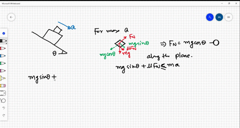 a-block-of-mass-10-mathrmkg-is-placed-in-a-car-going-down-an-incline-of-inclination-60circ-if-the-co