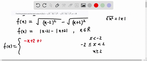 find-the-greatest-and-the-least-value-of-fxsqrt4-4-xx2-sqrt44-xx2-x-in-r