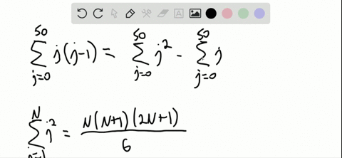 in-exercises-35-42-use-linearity-and-formulas-3-5-to-rewrite-and-evaluate-the-sums-sum_j050-jj-1