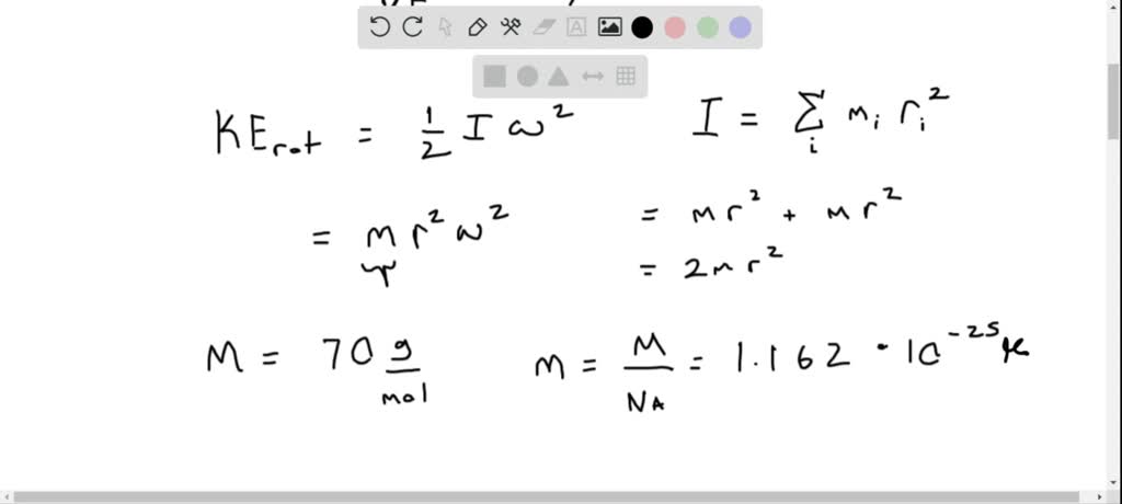 SOLVED: Estimate The Rotational Constant For The Compound. (Hint: What ...