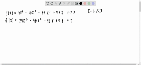 a-find-the-critical-points-of-the-following-functions-on-the-given-interval-b-use-a-graphing-device-