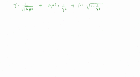 to-eight-significant-figures-what-is-speed-parameter-beta-if-the-lorentz-factor-gamma-is-a-12000000-
