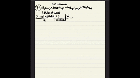 you-have-0954-mathrmg-of-an-unknown-acid-mathrmh_2-mathrma-which-reacts-with-naoh-according-to-the-b