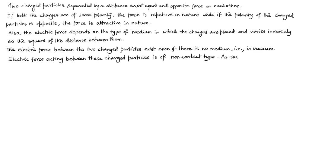 SOLVEDCan an electric field exist in a vacuum? Explain.