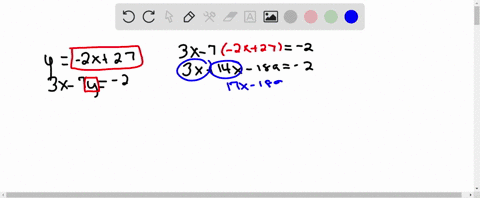 solve-each-system-using-the-substitution-method-beginaligned-y-2-x27-3-x-7-y-2-endaligned