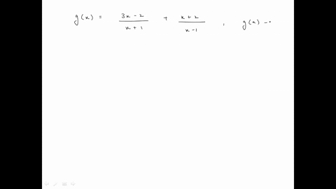 a-rational-function-g-is-given-find-all-values-of-a-for-which-ga-is-the-indicated-value-gxfrac3-x-2x