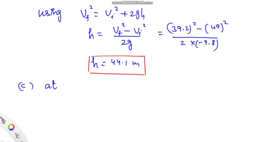 SOLVEDA model rocket leaves the ground, heading straight up at 49 m