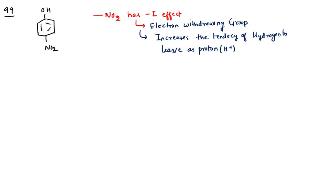 SOLVEDWhich of the following facts explains as to why pnitrophenol is