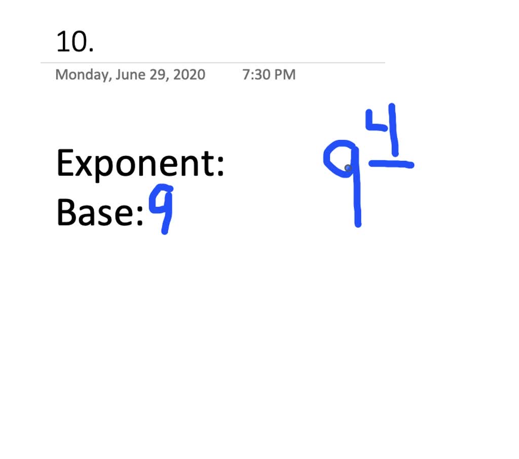 solved-identify-the-base-and-the-exponent-in-each-9-4