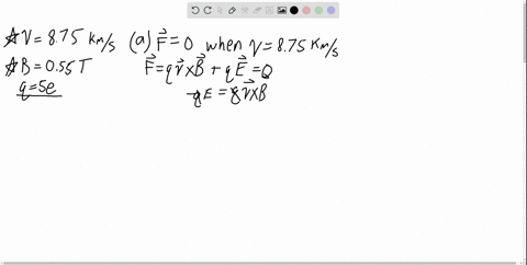 in-designing-a-velocity-selector-that-uses-uniform-perpendicular-electric-and-magnetic-fields-you-wa