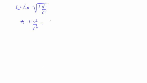 a-car-of-proper-length-25-mathrmm-moves-past-you-at-speed-v-and-you-measure-its-length-to-be-22-math