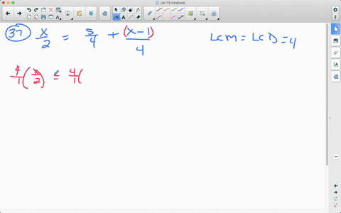 solve-each-equation-and-check-your-solutions-see-examples-1b-2-and-3-fracx2frac54fracx-14