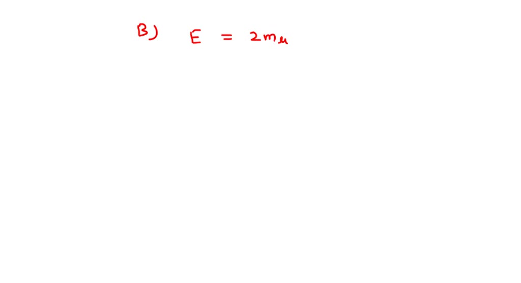 SOLVED:A Muon, Or μmeson, Has The Same Charge As An Electron, But Is ...