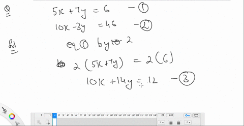solve-each-system-by-elimination-in-systems-with-fractions-first-clear-denominators-see-example-2--5