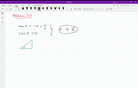 find-the-values-of-the-trigonometric-functions-of-t-from-the-given-information-tan-t-4-quad-csc-t0-3