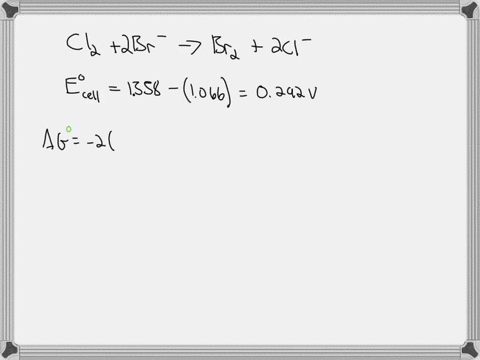 what-is-the-equilibrium-constant-k_c-and-delta-gcirc-for-the-reaction-between-mathrmcl_2mathrmg-and-