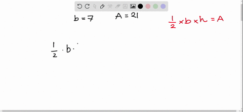 find-the-altitude-of-a-triangle-if-its-base-is-7-and-its-area-is-21
