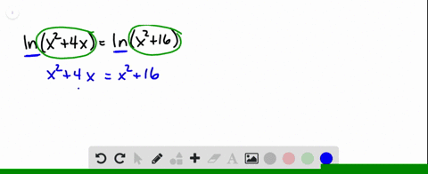 solve-each-equation-see-example-7-ln-leftx24-xrightln-leftx216right