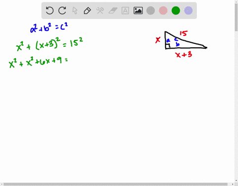 the-length-of-one-leg-of-a-right-triangle-is-three-feet-more-than-the-other-leg-if-the-hypotenuse-is