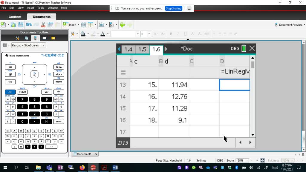 regression of x on y or y on x