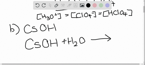 classify-the-following-compounds-as-acids-or-bases-weak-or-strong-a-perchloric-acid-b-cesium-hydroxi
