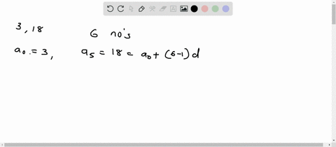 find-four-arithmetic-means-between-3-and-18