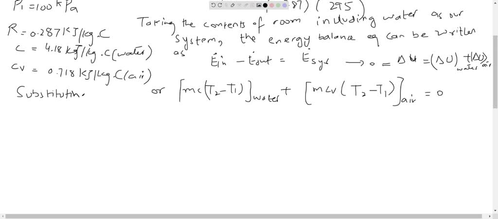 One Ton Of Liquid Water At 80^∘ C Is Brought Into A Wellinsulated And ...