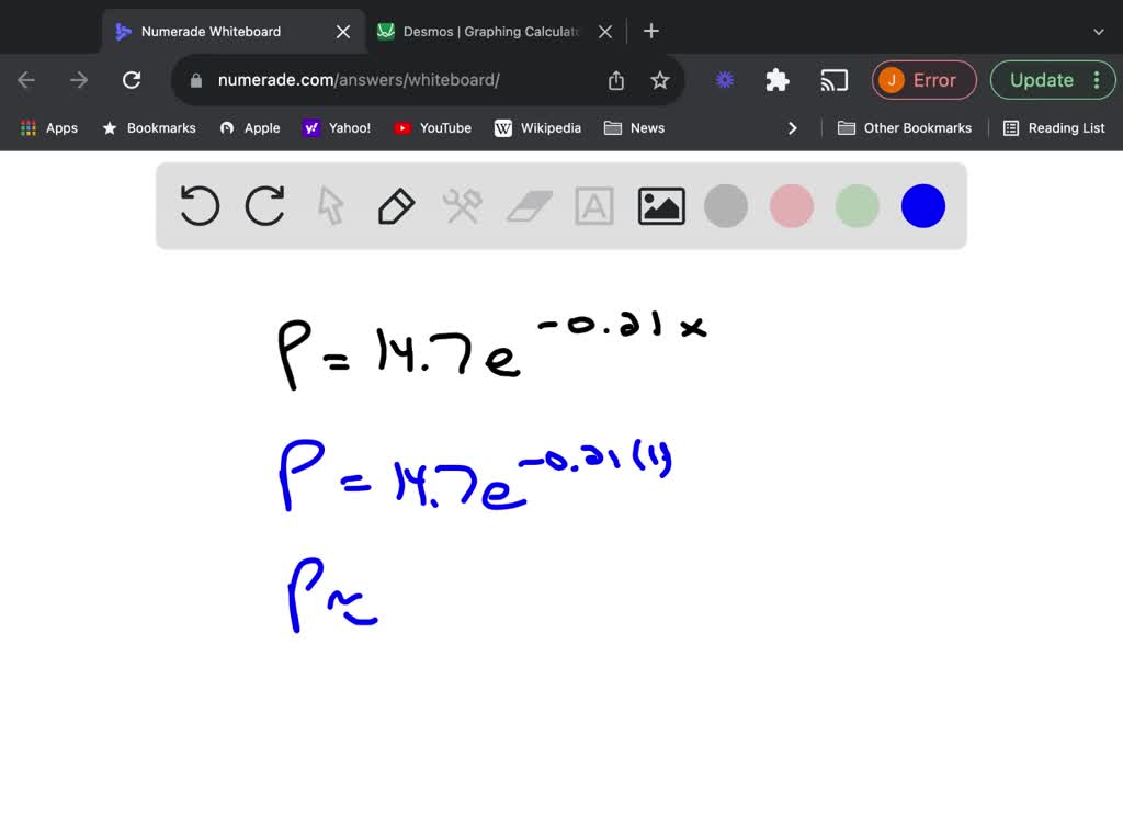 SOLVED The Formula P 14 7 E 0 21 X Gives The Average Atmospheric solved-the-formula-p-14-7-e-0-21-x-gives-the-average-atmospheric