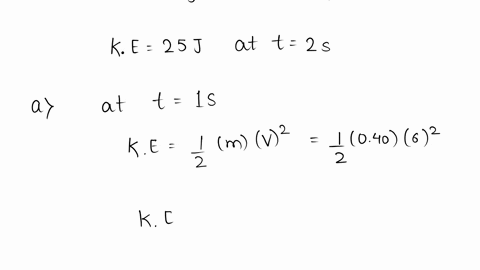 at-t-10-s-a-040-kg-object-is-falling-with-a-speed-of-60-ms-at-t-20-s-it-has-a-kinetic-energy-of-25-j