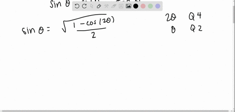 find-exact-values-for-sin-theta-cos-theta-and-tan-theta-using-the-information-given-cos-2-thetafrac1