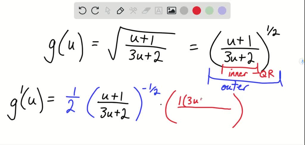 solved-find-the-derivative-of-each-function-g-u-sqrt-frac-u-1-3-u-2