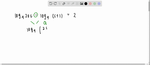 solve-equation-log-_4-20-c-log-_4c12