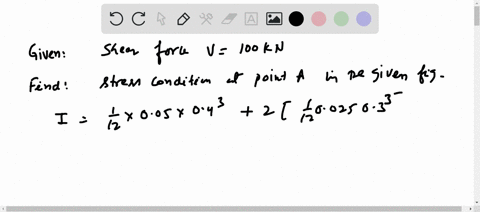 if-the-wide-flange-beam-is-subjected-to-a-shear-of-v30-mathrmkn-determine-the-maximum-shear-stress-2