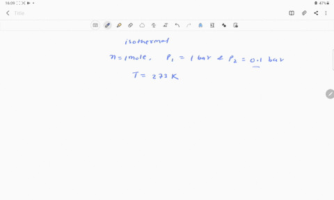 calculate-mathrmq-and-mathrmw-for-the-isothermal-reversible-expansion-of-one-mole-of-an-ideal-gas--3