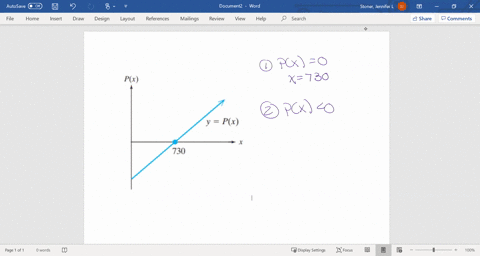 the-profit-function-p-is-shown-for-producing-and-selling-x-items-determine-the-values-of-x-for-which