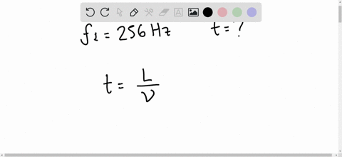 the-fundamental-frequency-of-a-string-fixed-at-both-ends-is-256-mathrmhz_mathrmw-how-long-does-it-ta