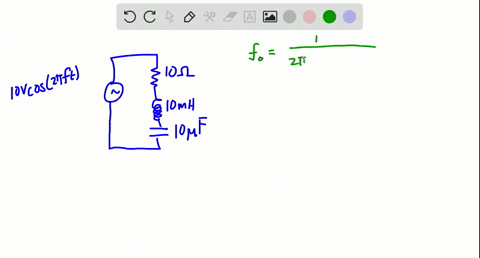 ii-for-the-circuit-of-figure-mathrmp-2659-a-what-is-the-resonance-frequency-b-at-resonance-what-is-t