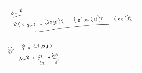 for-the-following-exercises-find-the-divergence-of-mathbff-mathbffx-y-z3-x-y-z2-mathbfiy2-sin-z-math