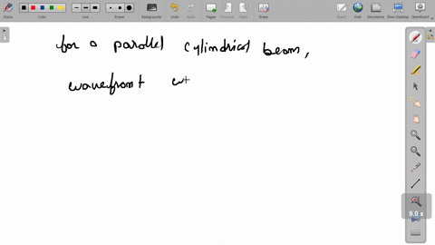 based-on-the-following-paragraph-an-initially-parallel-cylindrical-beam-travels-in-a-medium-of-ref-2