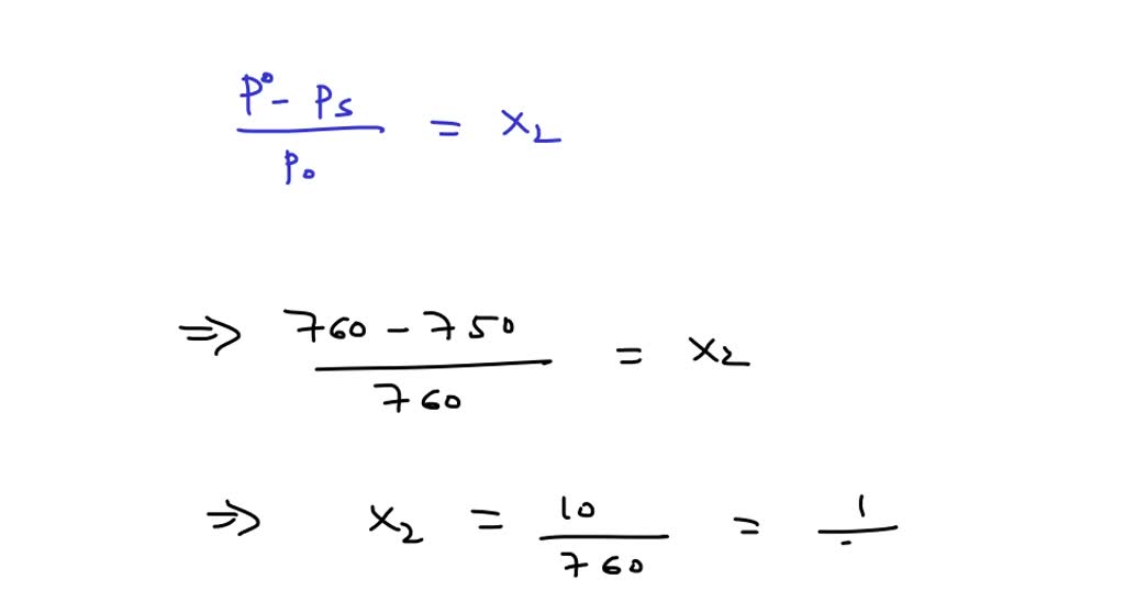 SOLVEDVapour pressure of dilute aqueous solution of glucose is 750 mm