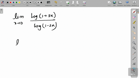 logarithmic-limit-evaluate-lim-_x-rightarrow-0leftfraclog-13-xlog-1-2-xright