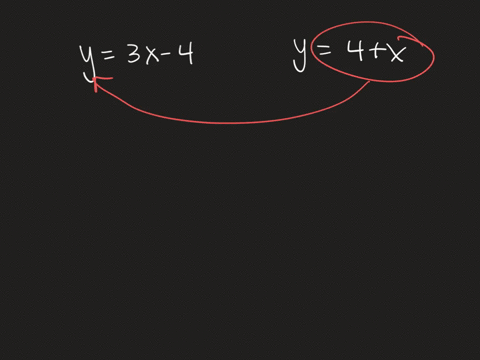 solve-each-system-of-equations-by-using-substitution-y3-x-4-y4x