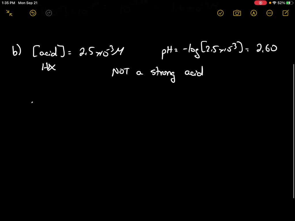 solved-a-2-5-10-3-m-solution-of-an-unknown-acid-has-a-ph-of-3-80-at