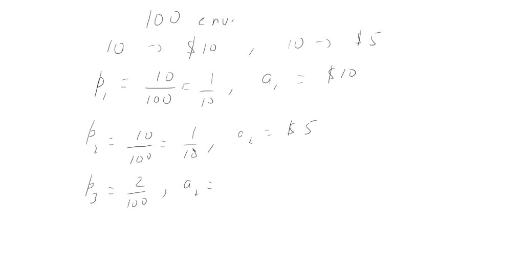 SOLVEDA Game of Chance A box contains 100 envelopes. Ten envelopes