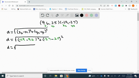 find-the-distance-between-each-pair-of-points-give-an-exact-distance-and-a-three-decimal-place-ap-21
