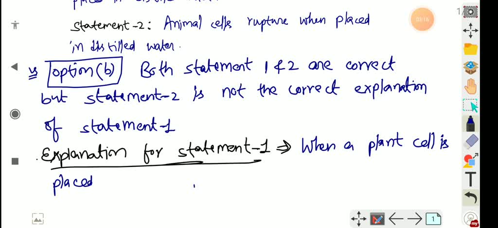 SOLVED:statements and select the correct option. the given fiead the ...